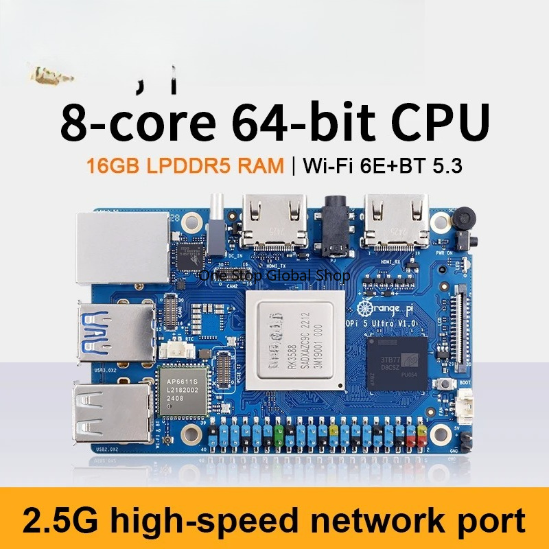 Rk3588 Mini Pc Board - Pi 5 Ultra 16 Go de