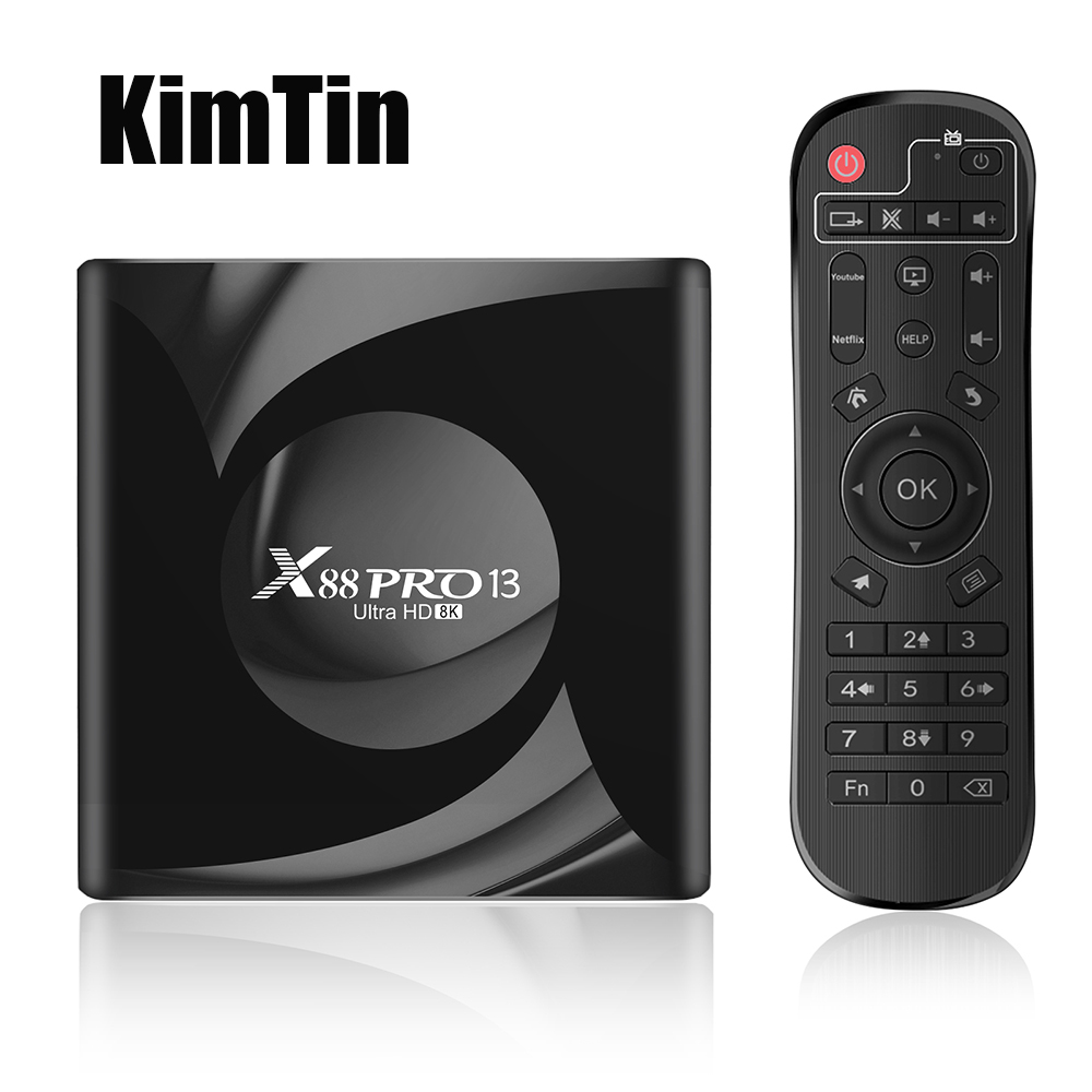 Radxa Rock 5B 16Gb - Boîtier Smart TV X88 Pro 13,