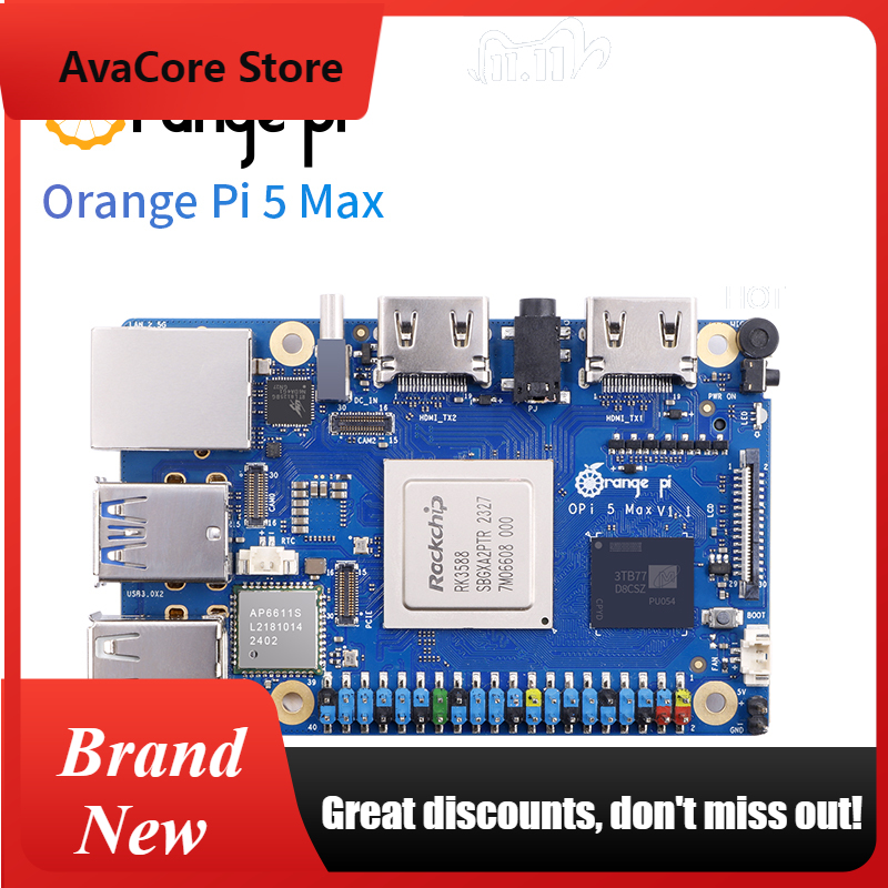 Orange Pi 5 Max Rk3588 - AvaCoreOrangePi 5 Max 16 Go avec