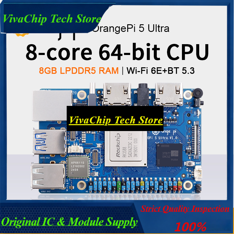 VivacpOrange Pi 5 Ultra 8 Go d - Rk3588 Mini Pc Board avis et prix