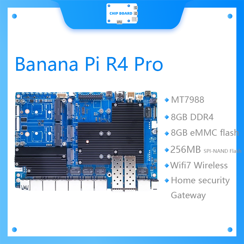 La carte Banana Pi BPI-R4 Pro  - Bananapi Bpi R4 Wifi 7 avis et prix