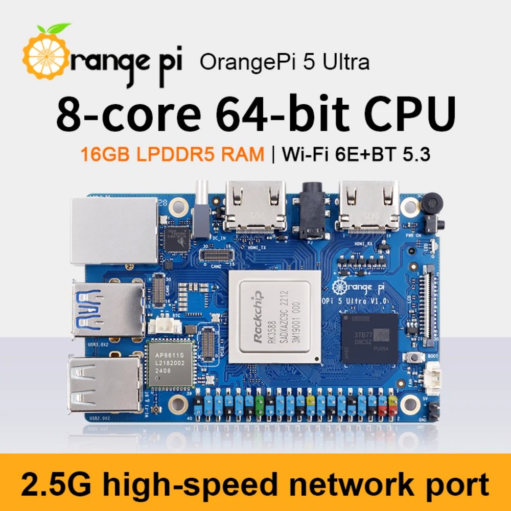 AvaCoreOrange Pi 5 Ultra 16G R - Rk3588 Mini Pc Board avis et prix