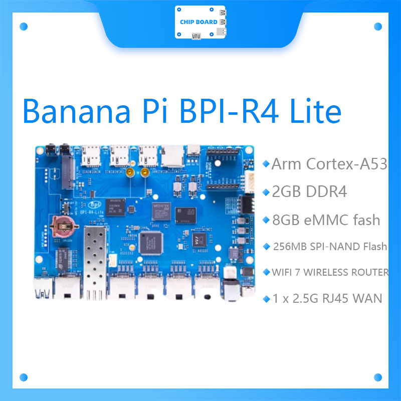 Banana Pi BPI-R4 Lite est doté - Bananapi Bpi R4 Wifi 7 avis et prix